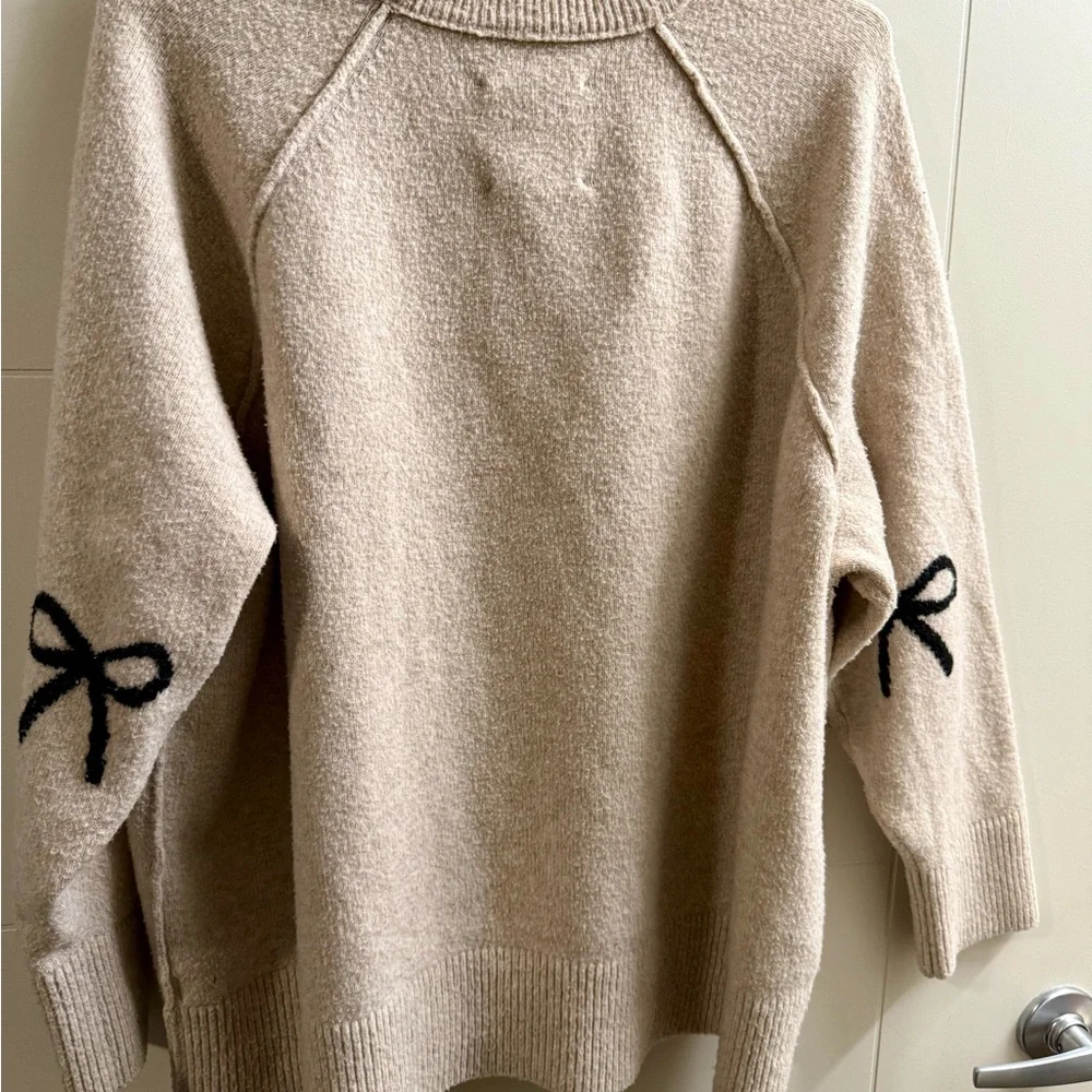 Aerie Cozy Cream Sweater - Picture 2 of 3